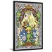 Витражное изображение с деревянным принтом Zelda Stained Glass Wood Print (20x30см)